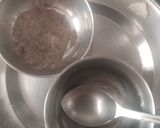 A picture of step 1 of Faradi Kela Wafers.