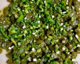 A picture of step 3 of French beans paratha.