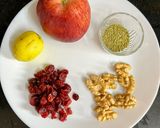 A picture of step 1 of Healthy Fruit & Nuts Salad.