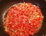 A picture of step 5 of Gnocchi in tomato sauce.