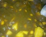 A picture of step 3 of Yam and beans porridge.