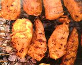 Une image de l'étape 4 de Poulet mariné (four ou barbecue).
