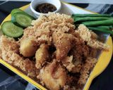 Foto langkah ke 8 dari resep Ayam Goreng Kremes.