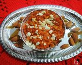 A picture of step 8 of Gajar ka halwa.