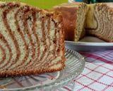 Foto langkah ke 8 dari resep Bolu Zebra.