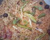 A picture of step 6 of Fry Mash Daal.