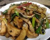 豆干炒丁香(豆干炒小魚乾)的食譜步驟4照片
