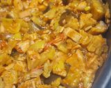 Szaftos,"húsos" padlizsánpörkölt (vegán) recept fázis 5 fotója