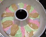 Foto langkah ke 5 dari resep Bolu Air Pelangi.