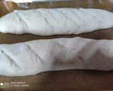 A picture of step 6 of Sour dough French bread.