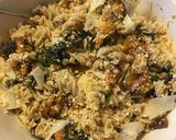 A picture of step 12 of Butternut Squash and spinach pasta (Gluten Free).