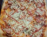 Foto langkah ke 6 dari resep Pizza sosis.