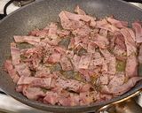 Petrezselymes - sonkás tészta recept fázis 4 fotója
