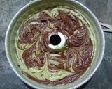 Foto langkah ke 6 dari resep Bolu Coklat Matcha Oven Tangkring 7 Bahan.