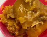 A picture of step 5 of Adadiya with jaggery.