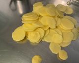 Une image de l'étape 9 de Gratin de courgettes et pommes de terre au lomo et roquefort.