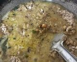 A picture of step 3 of Sorghum flour Upama.