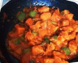 A picture of step 4 of Chili Potato with Honey.