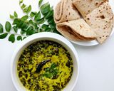 A picture of step 5 of Green Amaranth Leaves Curry | Thotakura.