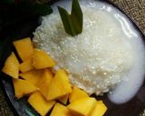 Foto langkah ke 9 dari resep Ketan Mangga/ Mango Sticky Rice/ Khao Niao Mamuang.