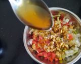 A picture of step 2 of Walnuts veggie salad.