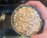 A picture of step 1 of Easy healthy baked blueberry 🫐 Oats.