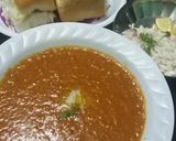 A picture of step 7 of Pav bhaji.