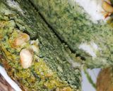 Une image de l'étape 5 de Cake salé épinard chèvre.