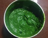 A picture of step 3 of Palak / Spinach Rice.