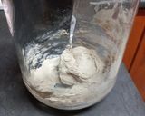 A picture of step 4 of Sourdough starter.