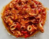 Foto langkah ke 3 dari resep Cumi Saus Padang.