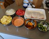 A picture of step 1 of Tandoori Chicken Dal Curry.