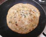 Paneer and mint paratha recipe step 3 photo