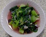 Foto langkah ke 5 dari resep Sayur bening Bayam Labu siam.