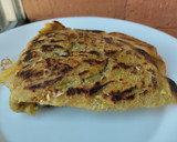 Foto del paso 7 de la receta: "Crepe" de mazorca🌽con queso🧀 y dulce de guayaba🥞