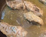A picture of step 4 of Pork Liver with Whiskey.