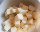 Foto del passaggio 6 della ricetta Farfalle rigate alla zucca con olive e pinoli