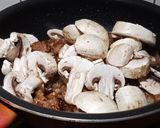 Foto langkah ke 3 dari resep 706. Teriyaki Saikoro Beef dengan Champignon.