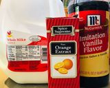 A picture of step 1 of Easy Frozen Chocolate Orange 🍊 🍫 Pie 🥧.