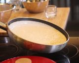 Foto langkah ke 8 dari resep 100% Sukses! Martabak Manis Teflon Bersarang (Terang Bulan).
