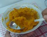 Foto langkah ke 3 dari resep Bolu Labu Kuning Madu (Butternut Pumpkin).