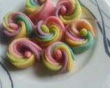 Foto langkah ke 6 dari resep 9.🌹Cookies mawar pelangi 🌈.