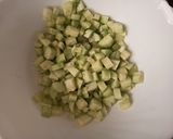 Foto del paso 1 de la receta: Gazpacho de pepino a la antigua