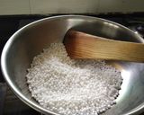 A picture of step 1 of Sabudana Modak.