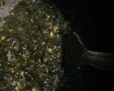 A picture of step 4 of Sarso palak ka saag.