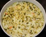 Tárkonyos zöldbableves recept fázis 4 fotója