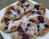 Foto del paso 3 de la receta: Panqueques de avena y banana con frutos rojos!