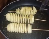 A picture of step 9 of Potato Spiral French Fries.