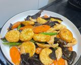Foto langkah ke 5 dari resep Sapo Tahu kering.