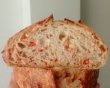 Foto langkah ke 27 dari resep Sambal Tempe Kemangi Sourdough Bread (Open Bake Method).